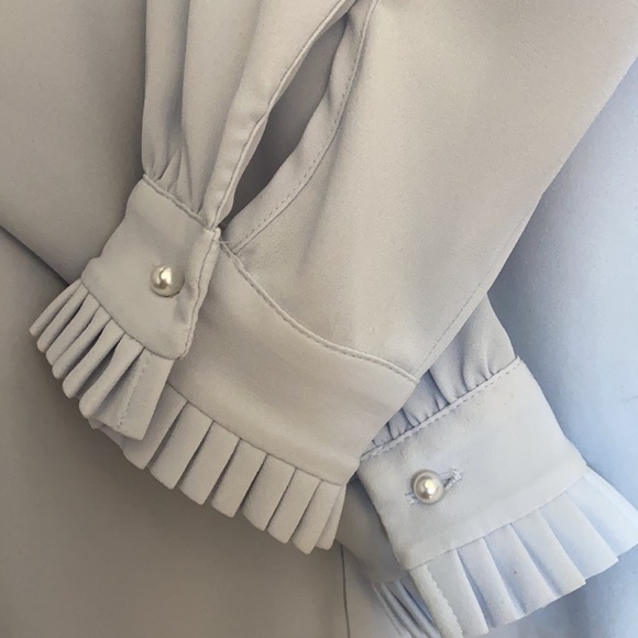 Powder Blue Blouse - Picture 2 of 5